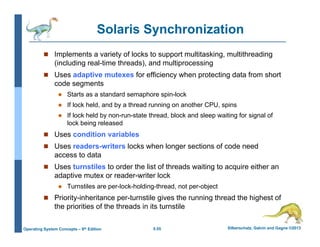 Operating System Chapter 5 Process Synchronization | PDF