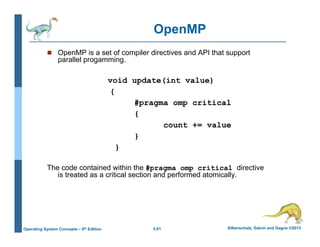 Operating System Chapter 5 Process Synchronization | PDF