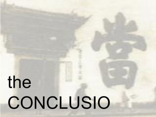 the
CONCLUSIO
 