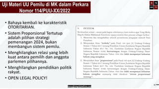 Multi Partai FINAL-PPT-Koalisi-Sistem-Pemilu-dan-Sistem-Presidensial-Multi-Partai.pdf