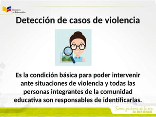 Protocolos de Actuación para la Prevención y Atención de la Violencia ...
