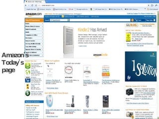 Amazon's Today’s page   
