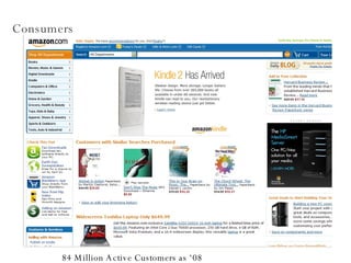 Consumers 84 Million Active Customers as ‘08 