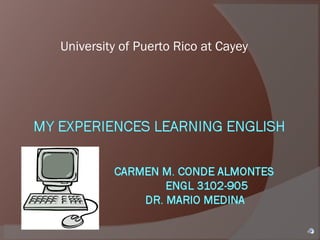 University of Puerto Rico at Cayey 