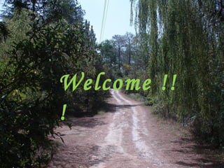 Welcome !!! 