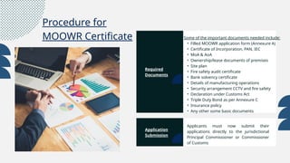 Final-Presentation of the MOOWR scheme under Customs- Warehouse.pptx