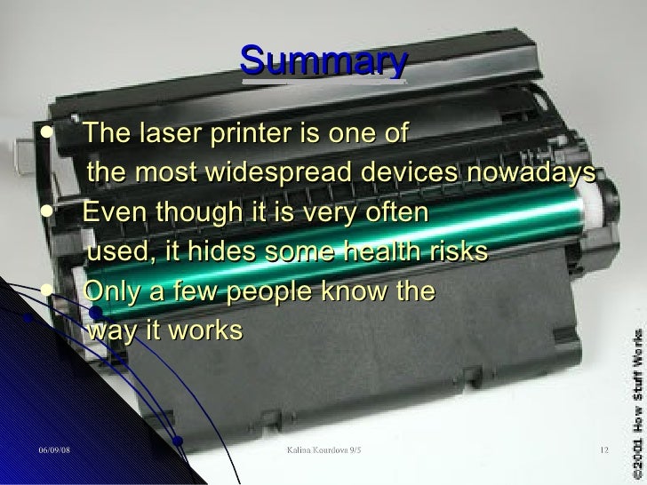How Does the Laser Printer Work