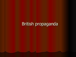 British propaganda 