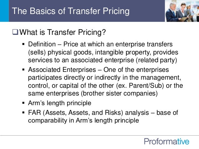 importance of transfer pricing importance of transfer pricing