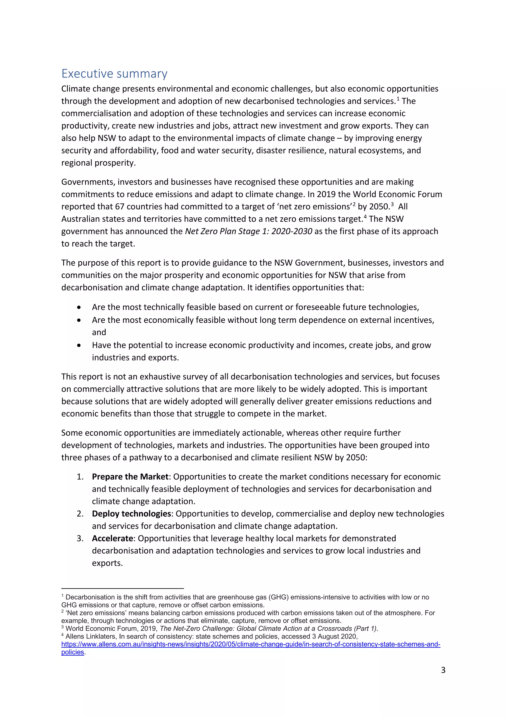 Decarbonisation Innovation Study | PDF