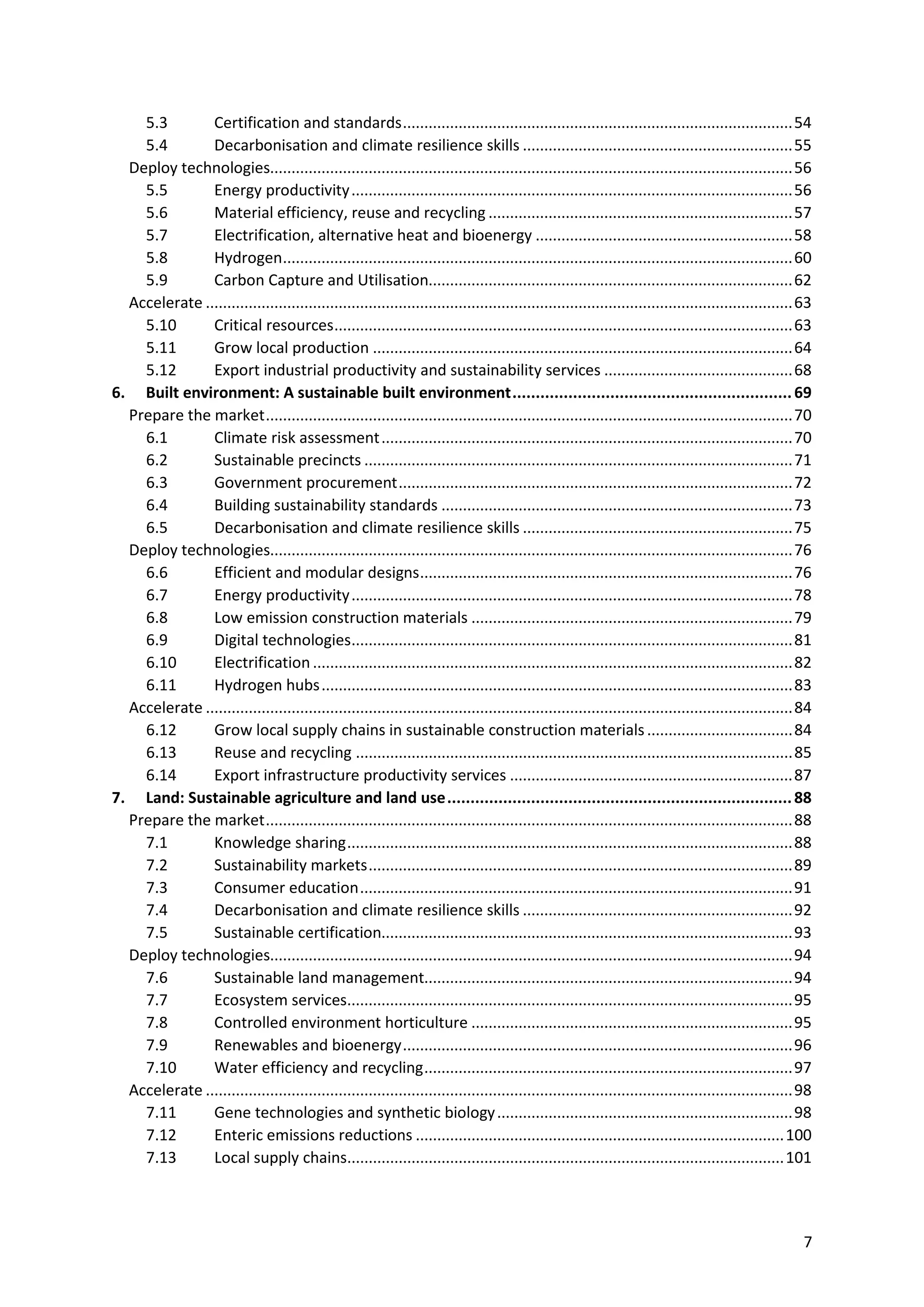 Decarbonisation Innovation Study | PDF