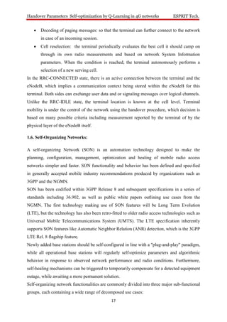Handover Parameters Self-optimization by Q-Learning in 4G Networks | PDF