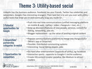 Google Strategy Deep Dive - June 2013