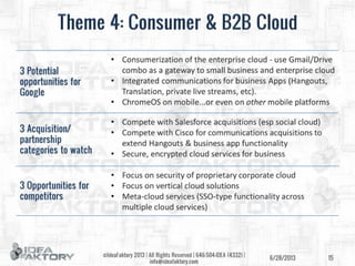 Google Strategy Deep Dive - June 2013