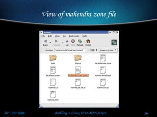 View of mahendra zone file 