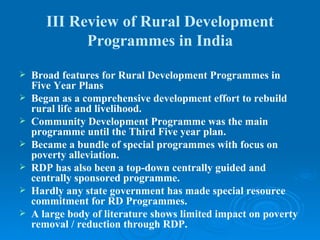 Final rural-development-in-india | PPT