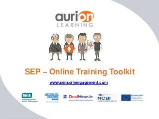 SEP – Online Training Toolkit
www.sensoryengagement.com

 