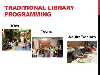 Rethinking Library Programming: Transforming Your Approach (September ...