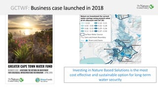Water Fund Roes Greater Cape Town Water Fund - the Business Case | PPTX