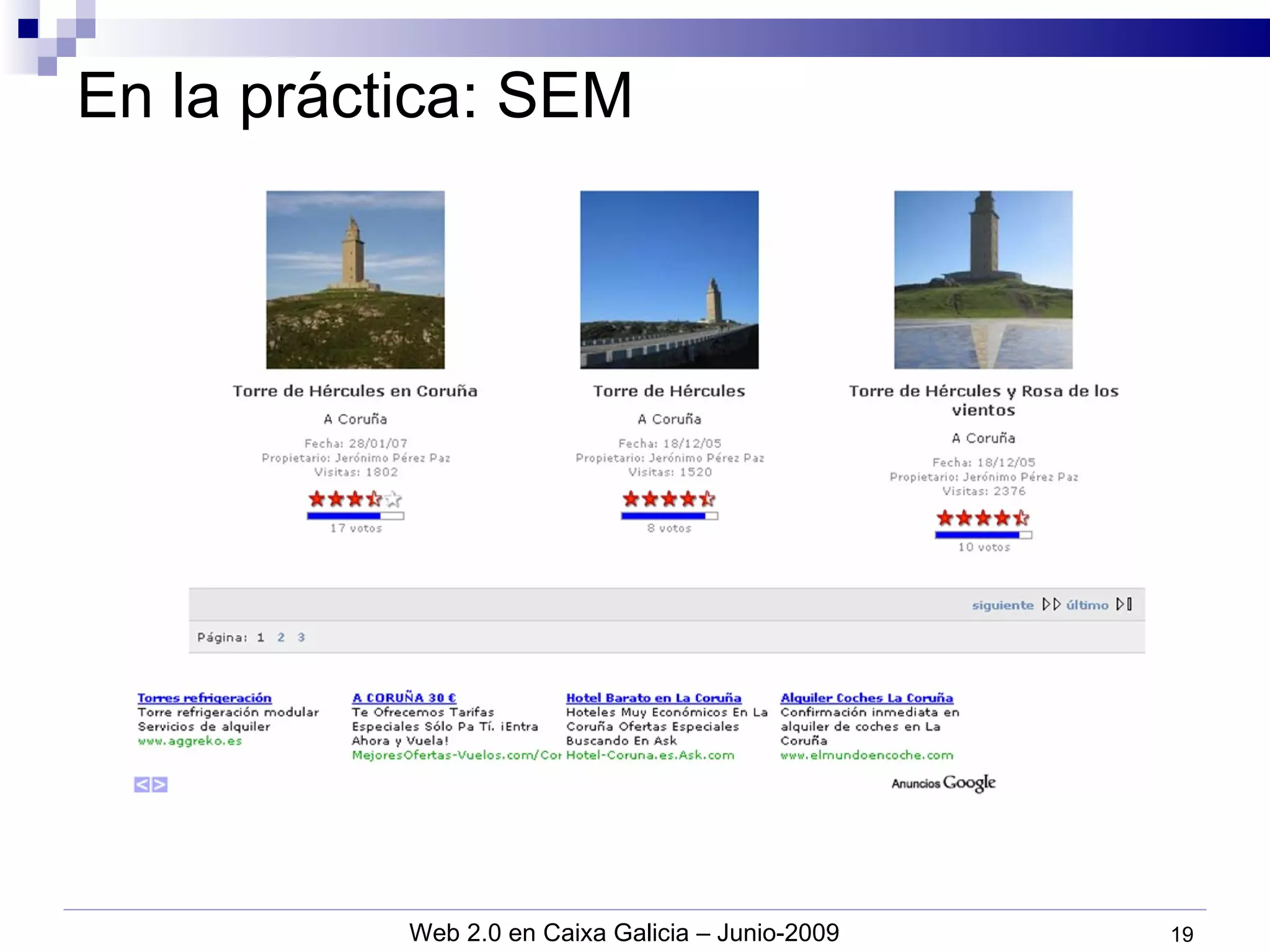 En la práctica: SEM 