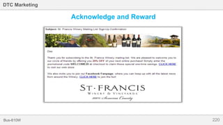 220Bus-810W
DTC Marketing
Acknowledge and Reward
 