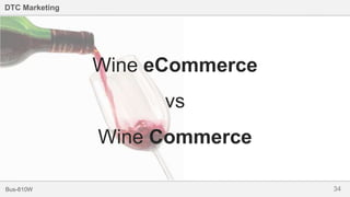 34Bus-810W
DTC Marketing
Wine eCommerce
vs
Wine Commerce
 