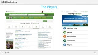 76Bus-810W
DTC Marketing
The Players
 