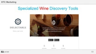 83Bus-810W
DTC Marketing
Specialized Wine Discovery Tools
83
 