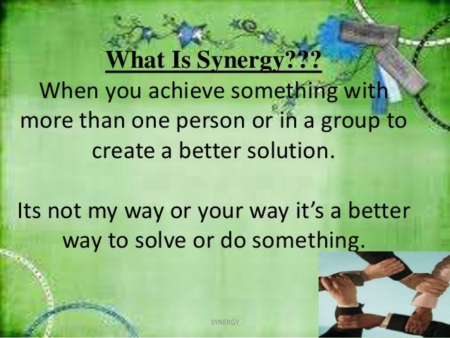 Identifying Synergy What Is A Synergy And Why Is It Important? – QXYVRS