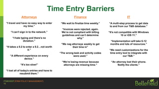 [Webinar] Stop Killing Time on Your Time Entry Policy | PPTX