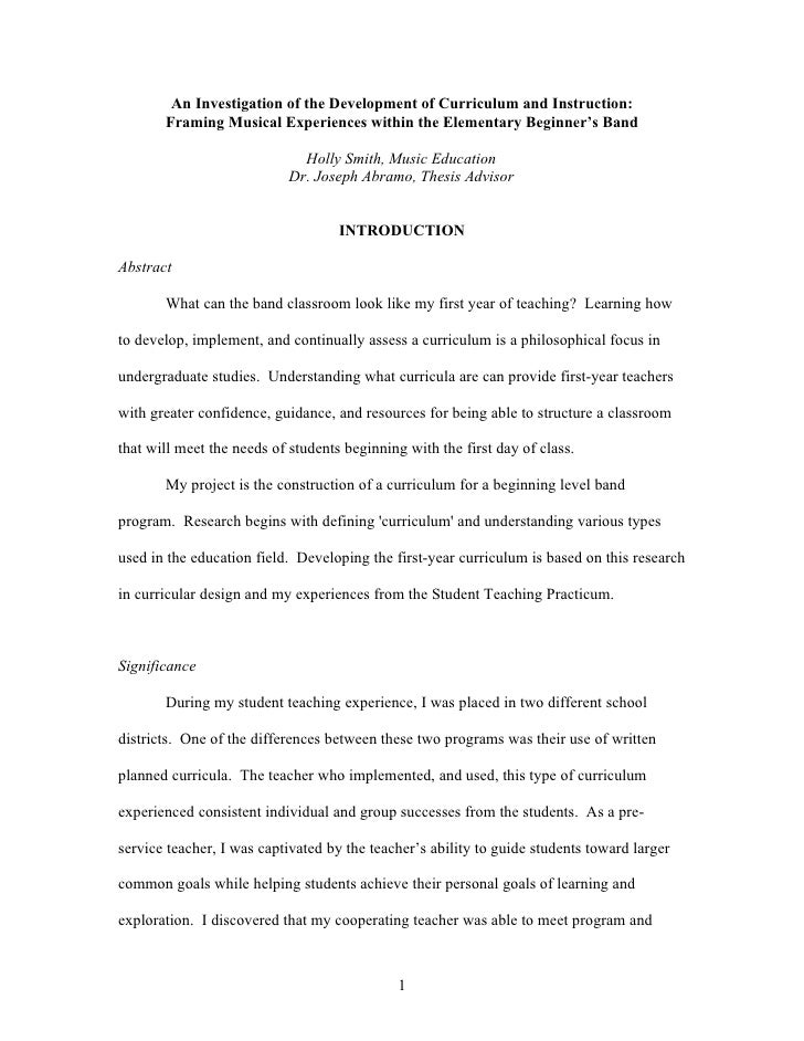 Thesis research essay