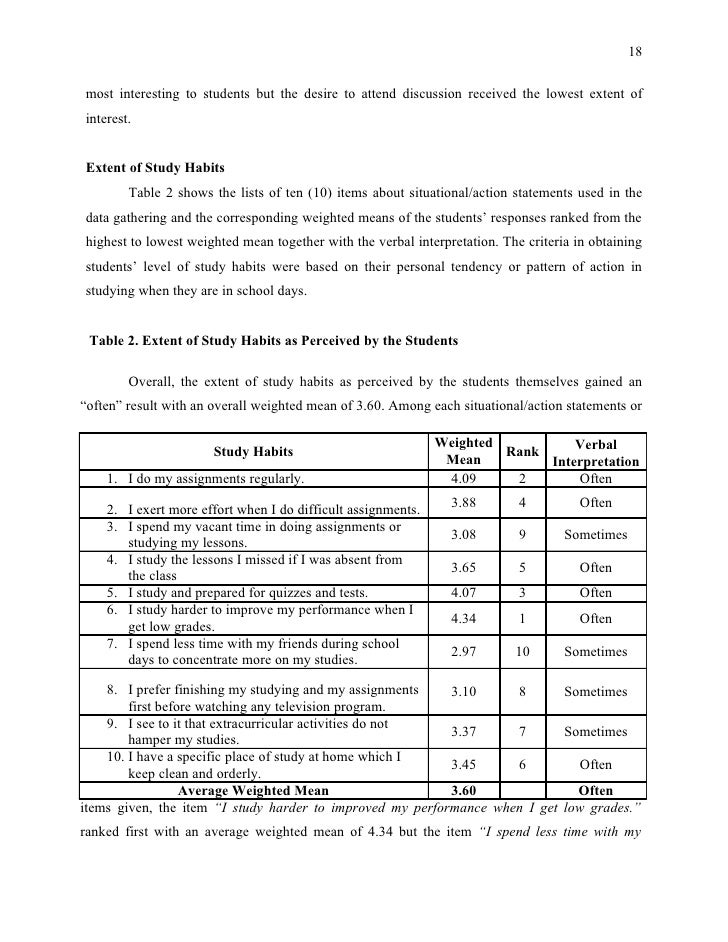 Example of verbal interpretation in thesis picture