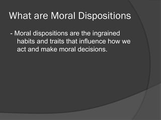 Ethics moral framework presentation Instruction | PPTX