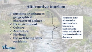 Alternative tourism in Greece | PPSX | Europe Travel | Travel Locations