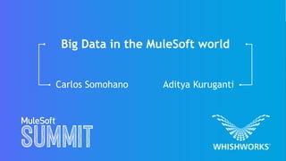 Big Data into the MuleSoft world | PDF