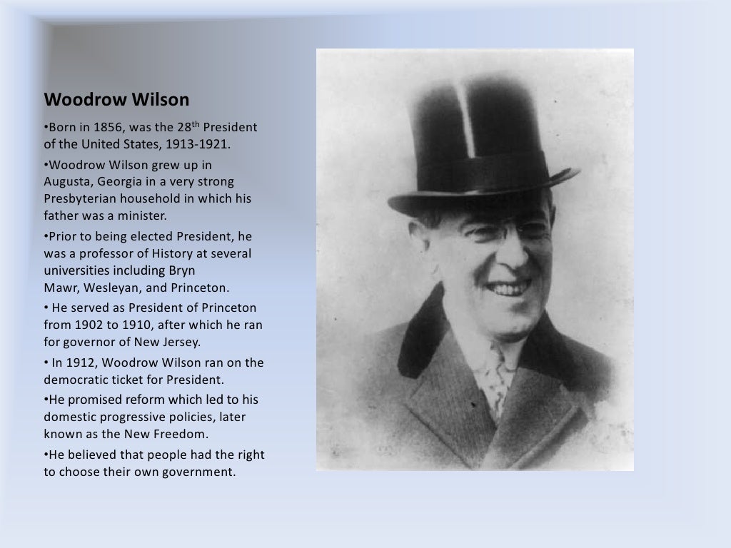 Woodrow Wilson's 14 Points