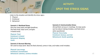 HANDLE WORKPLACE STRESS MANAGEMENT TRAINING | PPTX