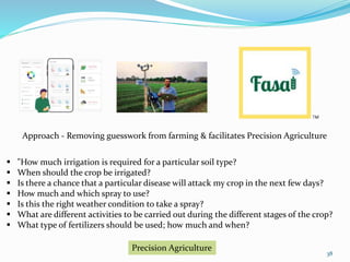 Farm-to-Fork Tech-churning Agriculture Value Chain in India | PPTX