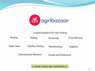 Farm-to-Fork Tech-churning Agriculture Value Chain in India | PPTX