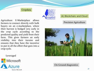 Farm-to-Fork Tech-churning Agriculture Value Chain in India | PPTX