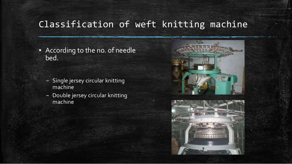 Presentation on Weft Knitting Machine (Single Jersey, Rib & Interlock)