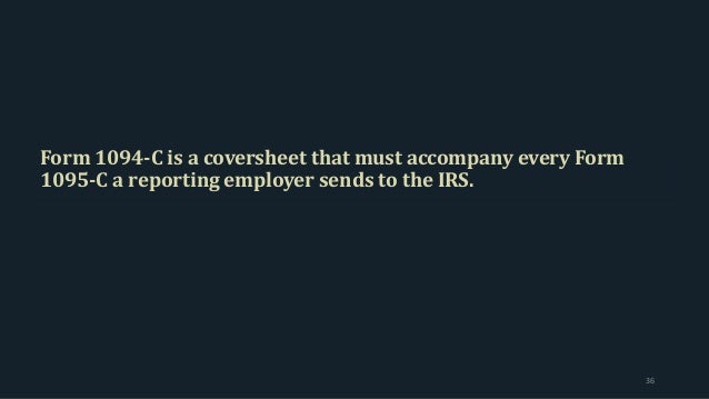 1094 C Reporting Requirements A Step By Step Guide