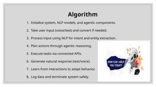 Personalized AI Assistant using natural language processing and agentic ...