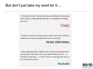 But don’t just take my word for it.…




                           5
 