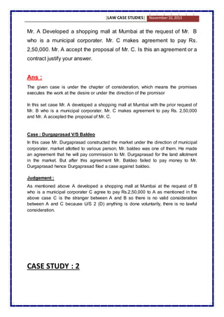 business law case study questions and answers pdf