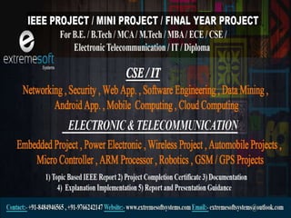 IEEE Projects 