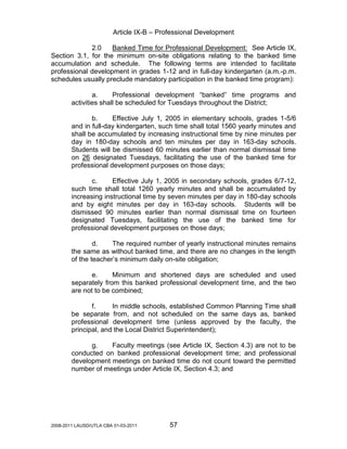 UTLA Contract 2008-2011