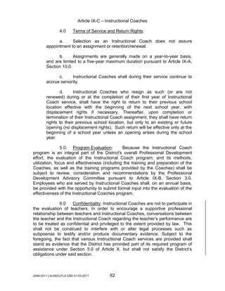 UTLA Contract 2008-2011