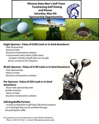 2012 Golf Flyer