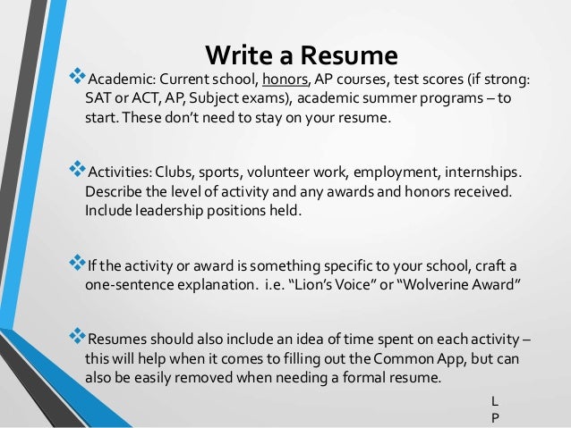 old resumes